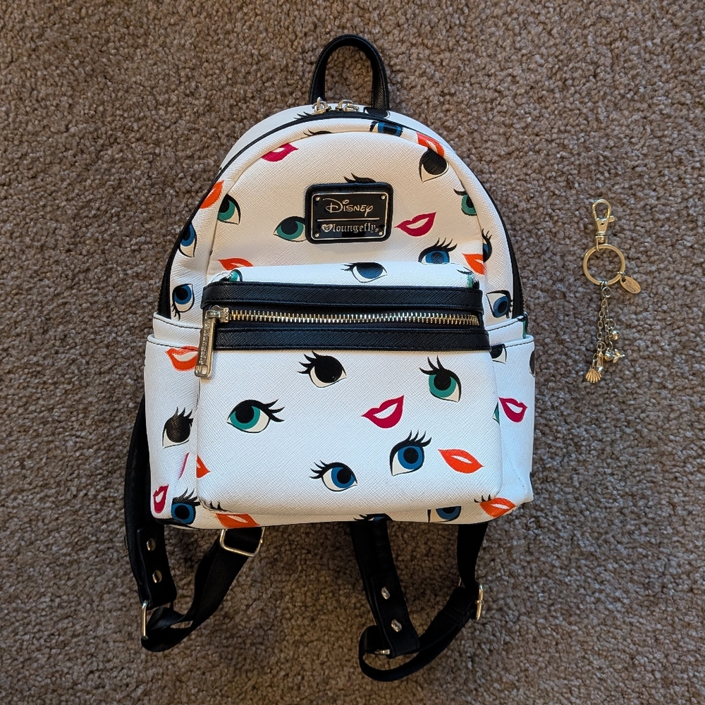 Loungefly x Disney Princess Faces Mini Backpack